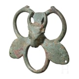 An early Byzantine strap junction with bull's head, 6th - 7th century