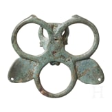An early Byzantine strap junction with bull's head, 6th - 7th century