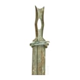A short hilt tongue sword, late Bronze Age of Southeast Europe, 13th century B.C.