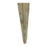 A short hilt tongue sword, late Bronze Age of Southeast Europe, 13th century B.C.