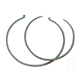 Two Late Bronze Age torcs from Central Europe, 12th-11th century B.C.