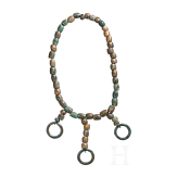 Fr&uuml;hlat&egrave;nezeitliches Schmuckensemble aus Bronze, 5. Jhdt. v. Chr.