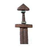 Wikinger-Schwert mit Swastika-Motiven, Skandinavien, um 1000 n. Chr.