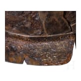 Mittelalterlicher Eisenhelm mit goldplattierten Beschl&auml;gen, Waldsteppen Osteuropas, 10. -11. Jhdt.