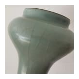 Lonquan-Seladon-Vase, China, wohl Ming-Dynastie