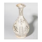 Vase, Schale und kleiner Teller, China, wohl Ming-Dynastie