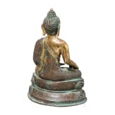 Buddha aus feuervergoldeter Bronze; Tibet, 18./19. Jhdt.