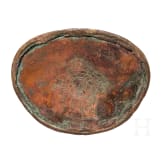 Buddha aus feuervergoldeter Bronze; Tibet, 18./19. Jhdt.
