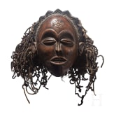 Mwana-Pwo-Maske der Chokwe, Mosambik, 20. Jhdt.