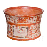 Pr&auml;kolumisches Gef&auml;&szlig; (Blutopfergef&auml;&szlig;), Guatemala, Tikal, Maya-Kultur, Klassische Periode, ca. 600 - 900 n. Chr.