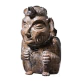Pr&auml;kolumbisches Figurengef&auml;&szlig;, peruanische Nordk&uuml;ste, wohl Moche-Kultur, 4. - 8. Jhdt.