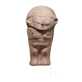 Pr&auml;kolumbische Tonfigur &bdquo;Cuchimilco", Peru, Chancay-Kultur, 13. - 15. Jhdt.