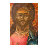 An icon showing Christ Pantokrator, Russia, late 19th century