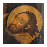 A large icon showing Saint John the forerunner, Greece, 19th century