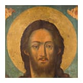 A large icon showing Saint John the forerunner, Greece, 19th century