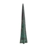 A bronze dagger blade, Luristan, late 2nd millenium B.C.