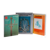 Three books on the subject of antique weapons, second half of the 20th century