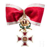 Order of Leopold - a Commander's Cross with war decoration