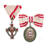 Two awards from the Red Cross