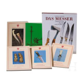 Six German books on knives, daggers and deer catchers