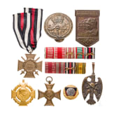 A small collection of nine Austrian awards