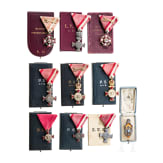 A collection of 10 Austrian awards