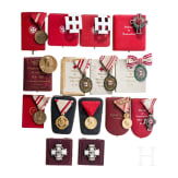 A collection of 15 Austrian awards
