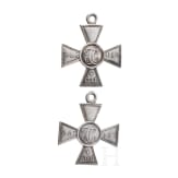 Two Russian St. George Crosses, 4th Class