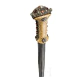 An Ottoman spearhead dagger, circa 1800