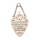 Russian Jeton of the Pavlovsky Military School, dated 1914