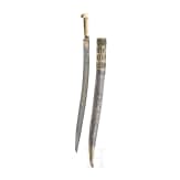 An Ottoman yatagan with wootz blade, late 18th century