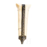An Ottoman yatagan with wootz blade, late 18th century