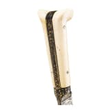 An Ottoman yatagan with wootz blade, late 18th century