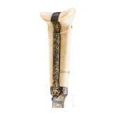 An Ottoman yatagan with wootz blade, late 18th century