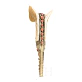 An Ottoman yatagan with wootz blade set with corals, circa 1820