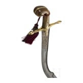 Bedeutender osmanischer Kilij mit geschnittener Wooz-Klinge, Istanbul, um 1800
