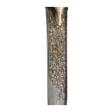 Bedeutender osmanischer Kilij mit geschnittener Wooz-Klinge, Istanbul, um 1800