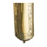 Bedeutender osmanischer Kilij mit geschnittener Wooz-Klinge, Istanbul, um 1800