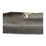 Silbermontierter Kilij mit Wooz-Klinge, osmanisch, um 1830