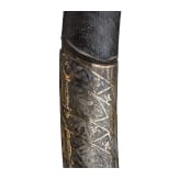 Silbermontierter Kilij mit Wooz-Klinge, osmanisch, um 1830