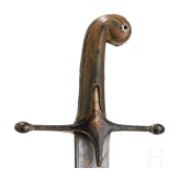 Kilij mit Wooz-Klinge und vergoldeter Montierung, osmanisch, datiert 1831