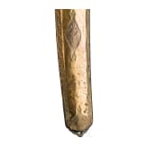 Kilij mit Wooz-Klinge und vergoldeter Montierung, osmanisch, datiert 1831