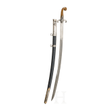 Shamshir mit Wooz-Klinge, osmanisch, um 1850/60