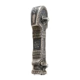 A Caucasian silver mounted Kinzal, dated 1928