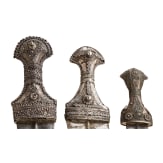 Three Saudi Arabian djambias, 20th century