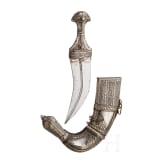 Three Saudi Arabian djambias, 20th century