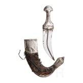 Three Saudi Arabian djambias, 20th century