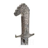 A silver mounted Yemenite saif, 19th century