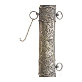 A silver mounted Yemenite saif, 19th century