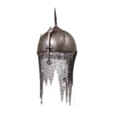 An etched Persian helmet (kulah khud), 19th century